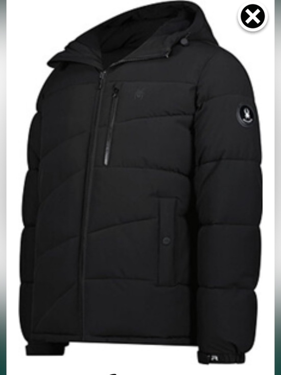Spyder Other - Spyder Men's flex shell Black Puffer Jacket